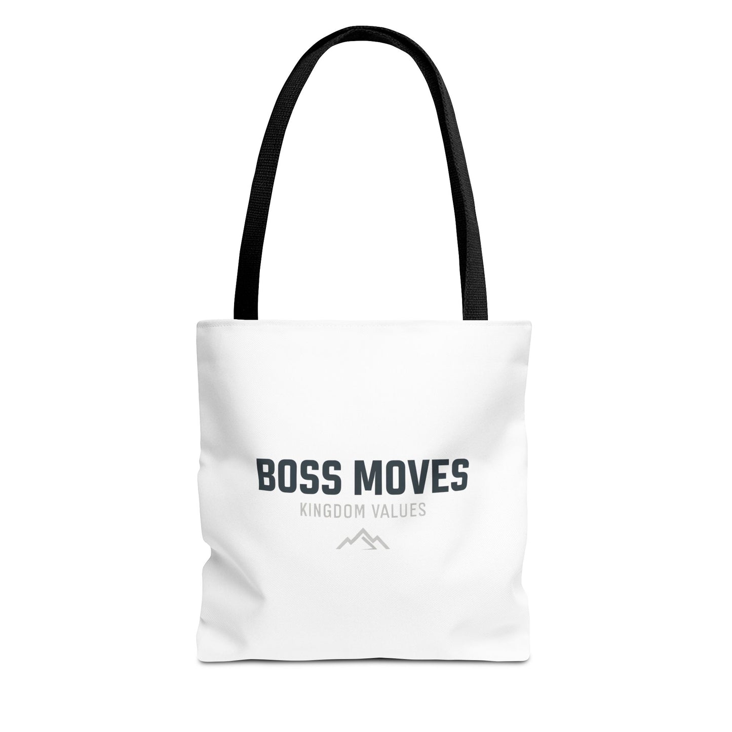 Boss Moves Tote Bag β Durable Canvas Bag with Empowering Kingdom Values Design for Everyday Use