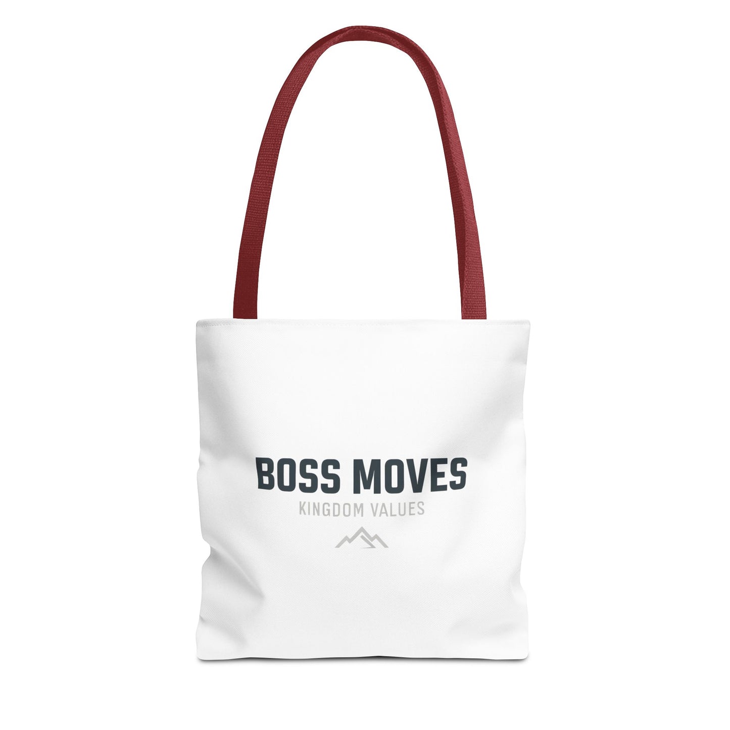 Boss Moves Tote Bag β Durable Canvas Bag with Empowering Kingdom Values Design for Everyday Use