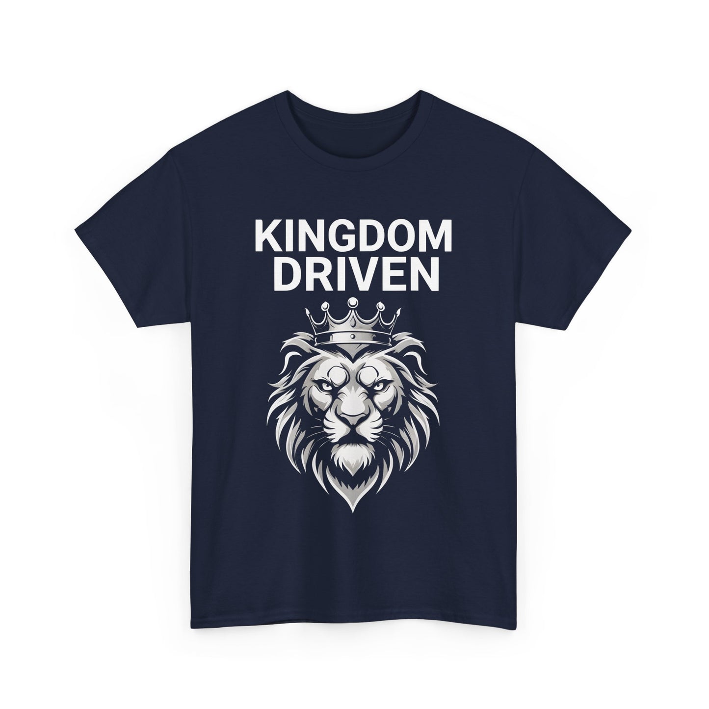 Kingdom Driven Unisex Heavy Cotton T-Shirt – Classic Fit, Soft Fabric, Everyday Streetwear