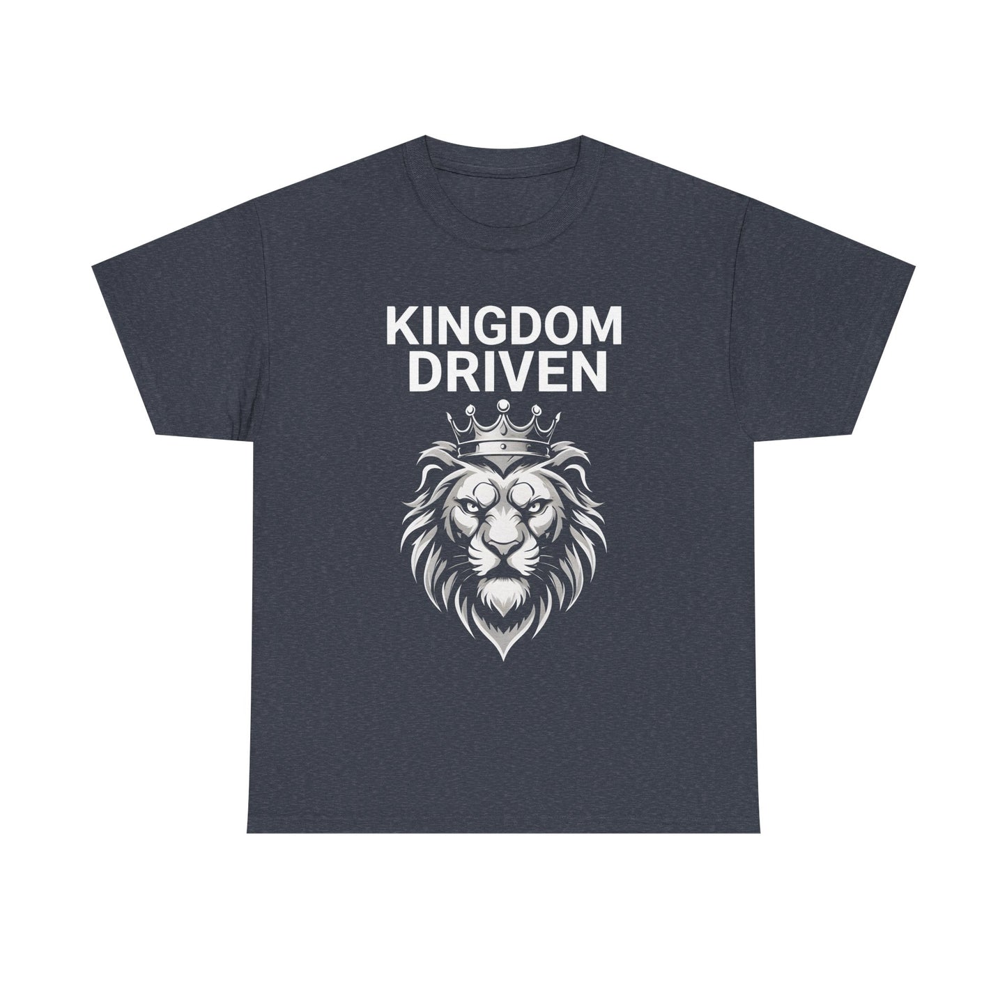 Kingdom Driven Unisex Heavy Cotton T-Shirt – Classic Fit, Soft Fabric, Everyday Streetwear