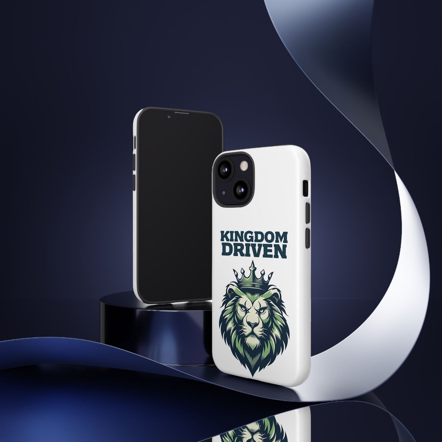 Kingdom Driven Phone Case - Lion Crown Design for iPhone 12 to iPhone 16