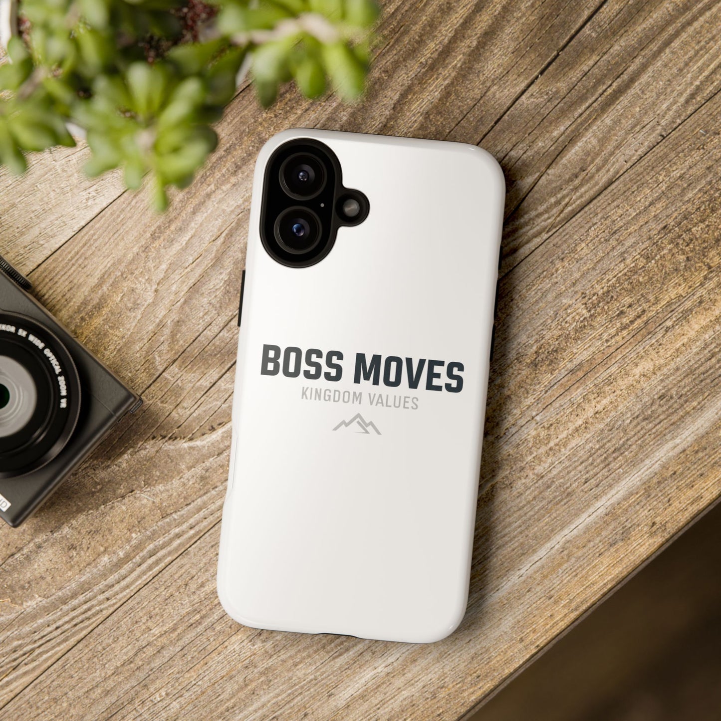 Boss Moves Phone Case - Kingdom Values Design for iPhone 12 to iPhone 16