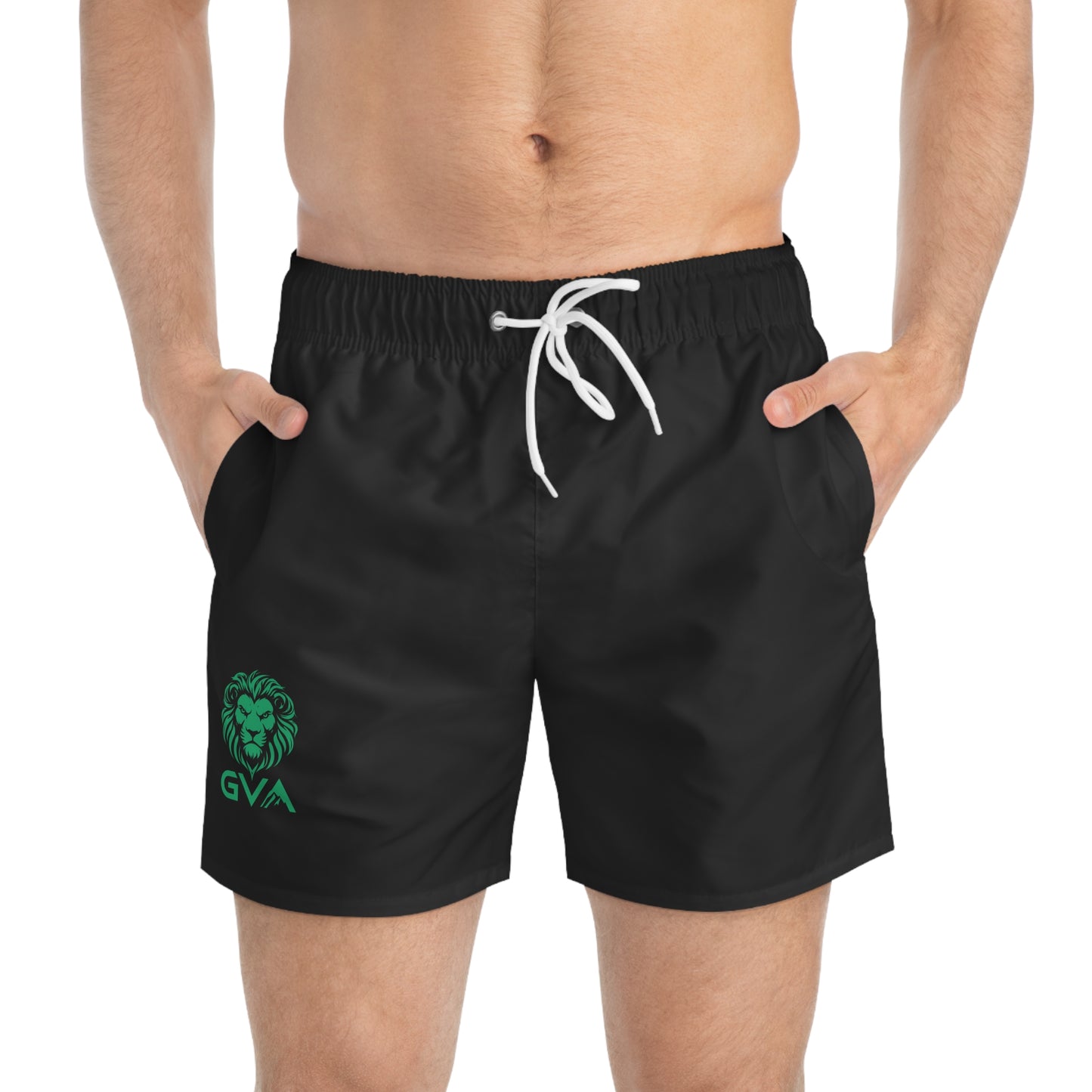GVA Men's Swim Trunks – Relaxed Fit Beach Shorts for Summer, Pool, Vacation, Gift