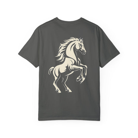 Noble Stallion -  Unisex Garment-Dyed T-Shirt – Soft, Durable & Comfortable Everyday Wear