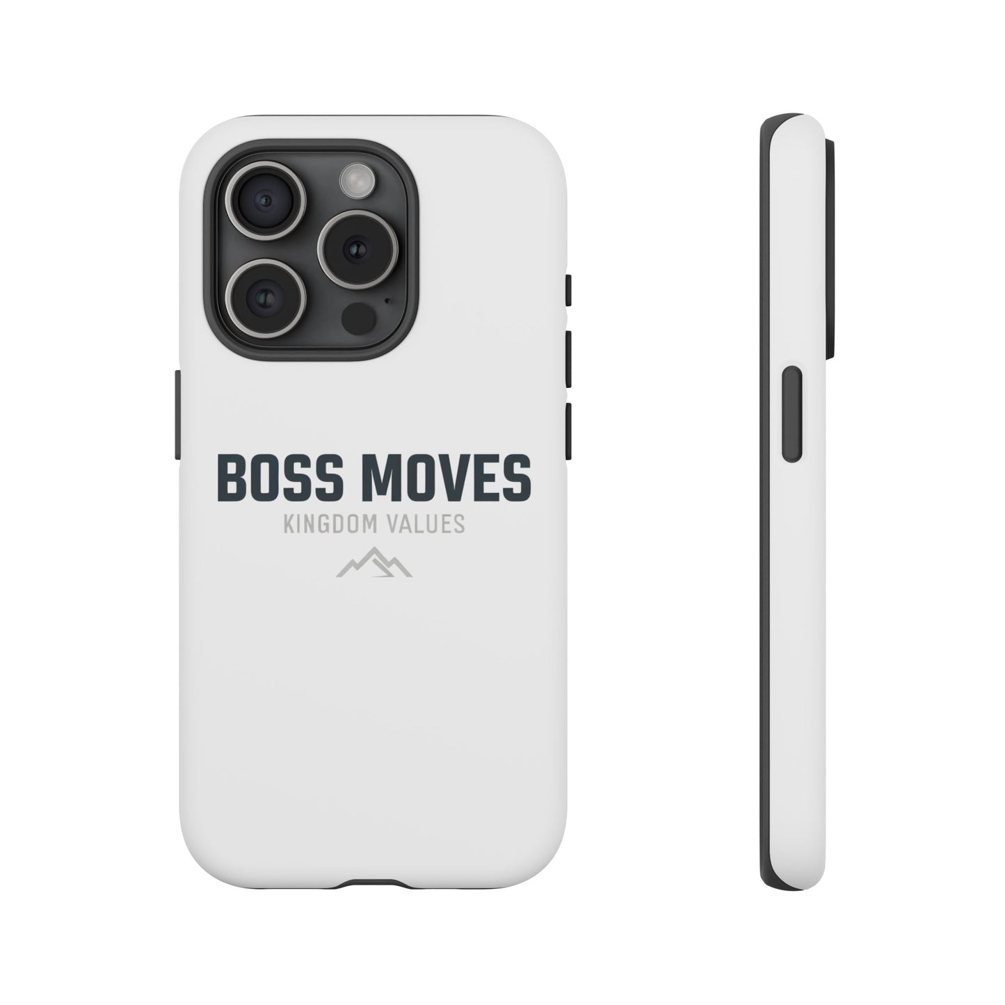 Boss Moves Phone Case - Kingdom Values Design for iPhone 12 to iPhone 16