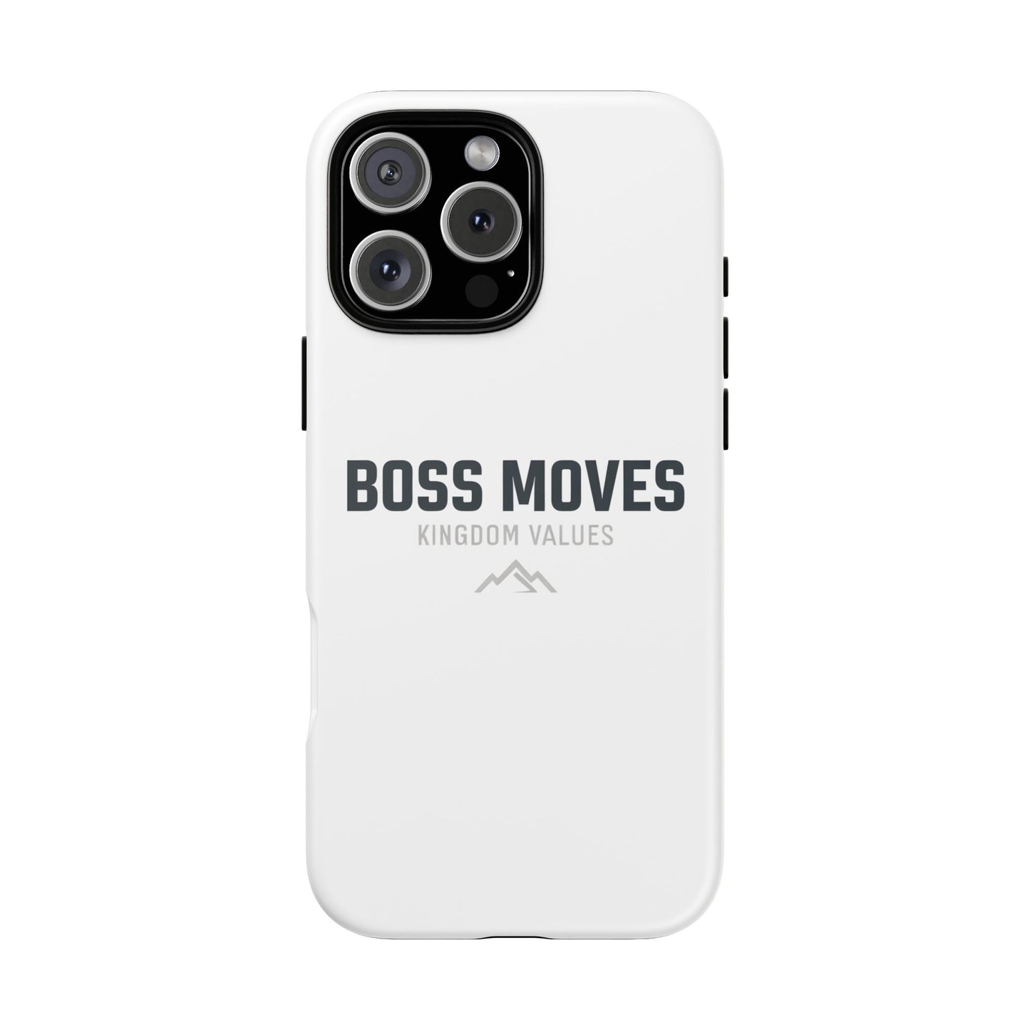 Boss Moves Phone Case - Kingdom Values Design for iPhone 12 to iPhone 16