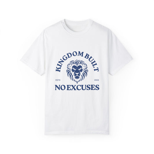 Kingdom Built Unisex Garment-Dyed T-Shirt – Soft, Durable & Comfortable Everyday Wear