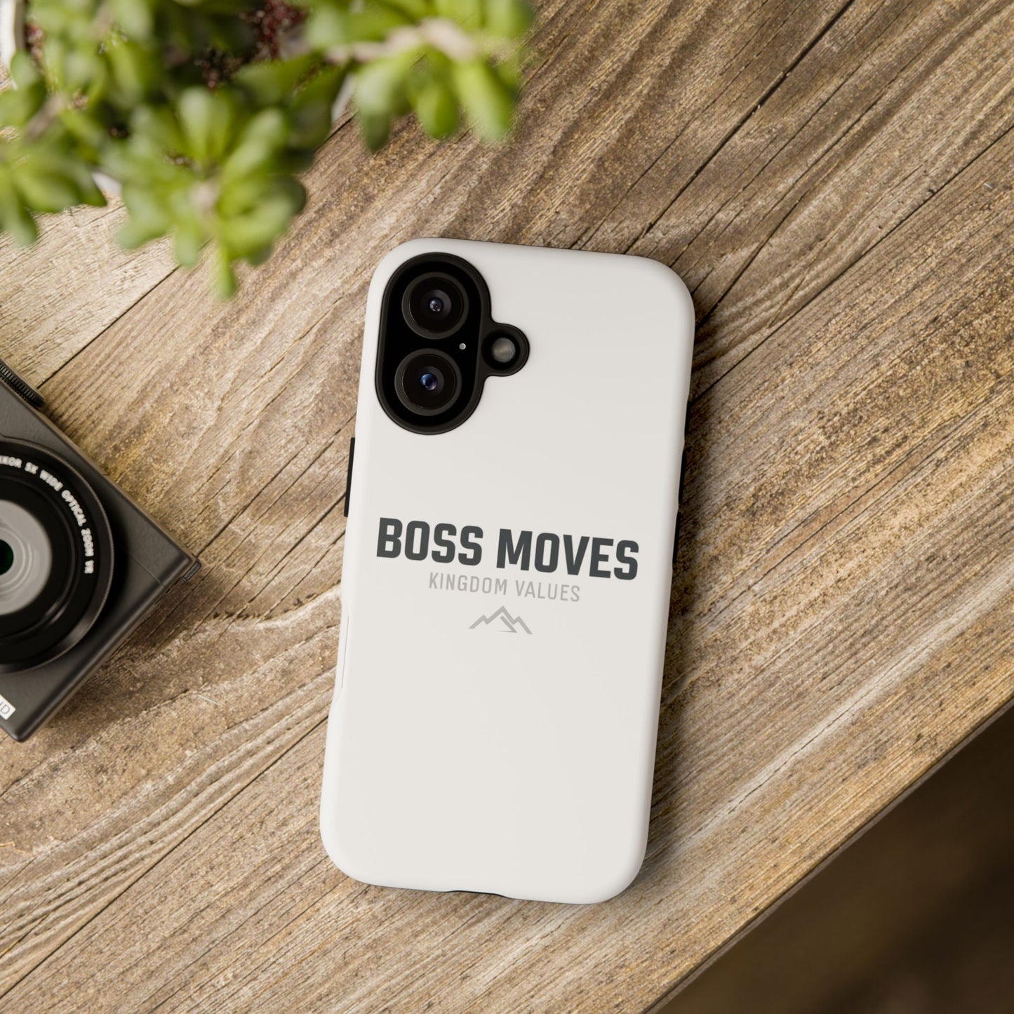 Boss Moves Phone Case - Kingdom Values Design for iPhone 12 to iPhone 16