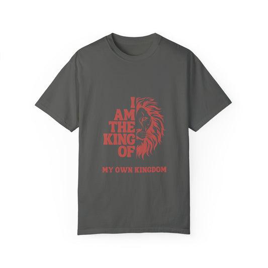 King Design Unisex Garment-Dyed T-Shirt – Soft, Durable & Comfortable Everyday Wear