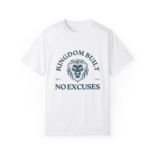 Kingdom Built Unisex Garment-Dyed T-Shirt – Soft, Durable & Comfortable Everyday Wear
