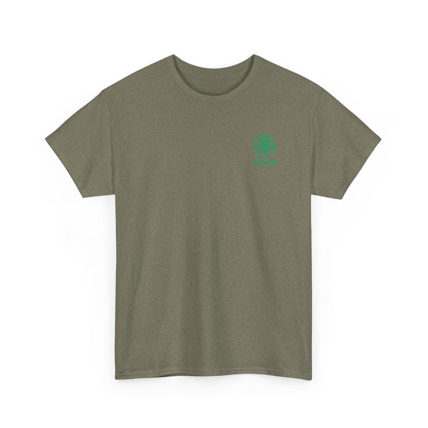GVA Unisex Heavy Cotton T-Shirt – Durable, Soft Fabric, Everyday Casual Wear