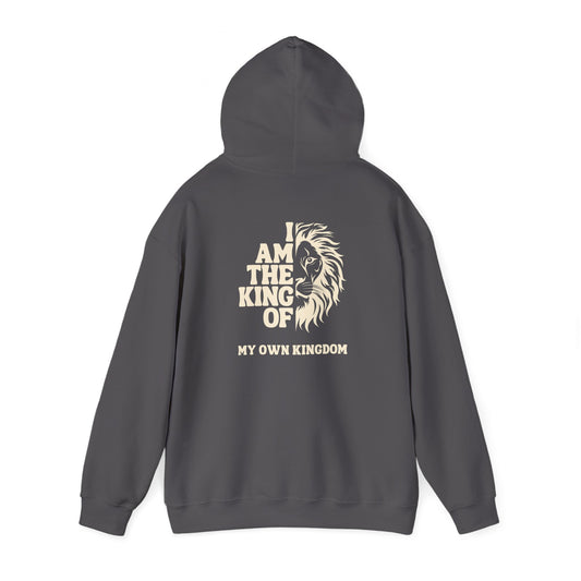 King Design Unisex Heavy Blend Hoodie – Soft Fleece, Warm & Durable for Everyday Wear