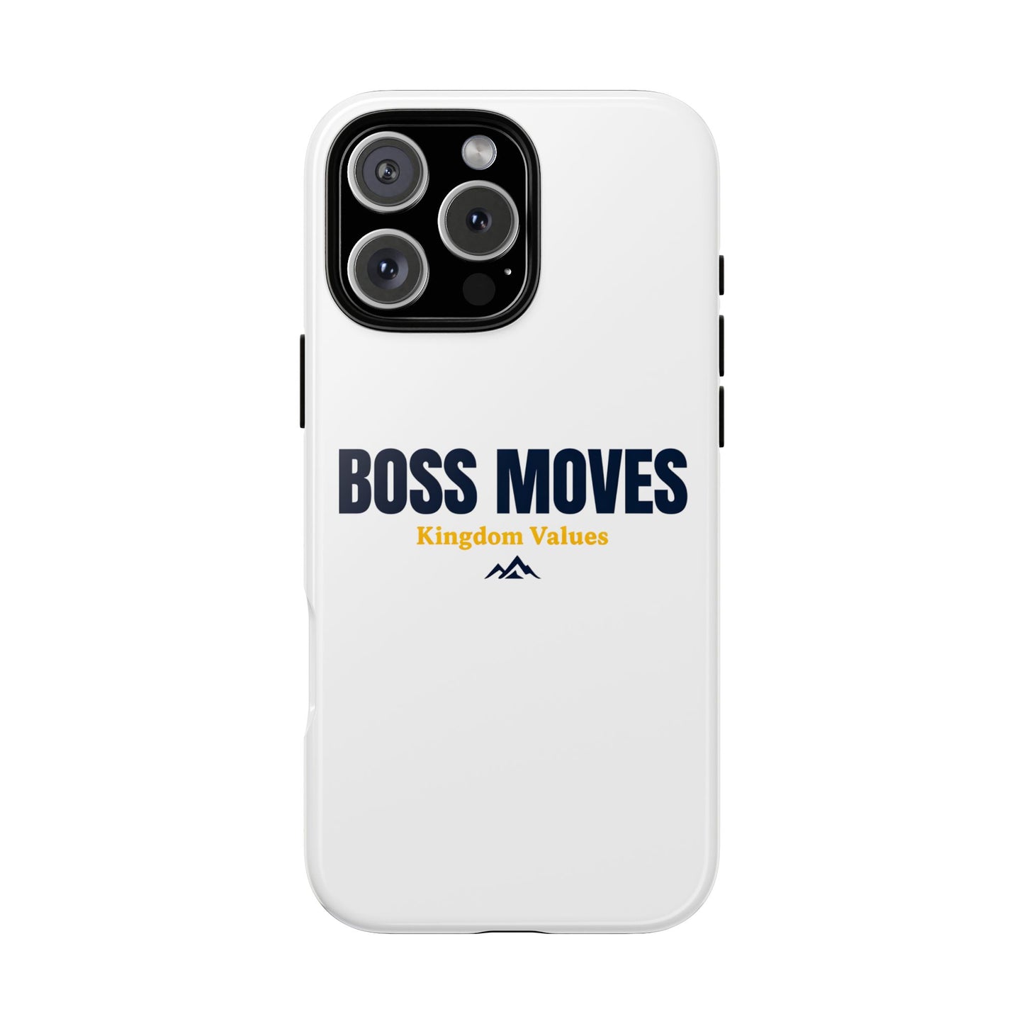 Boss Moves Phone Case - Kingdom Values Design for iPhone 12 to iPhone 16