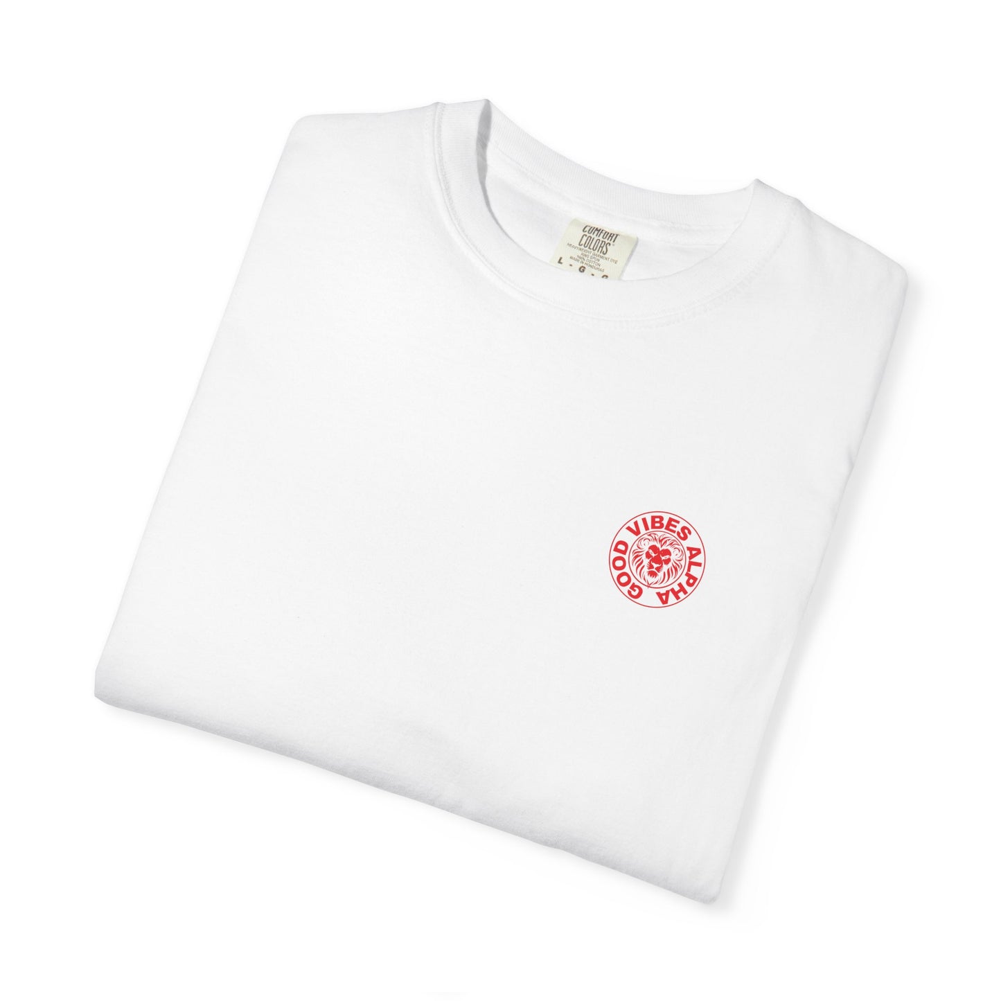 GVA Howling Wolf (Red) Unisex Garment-Dyed T-Shirt – Soft, Durable & Comfortable Everyday Wear