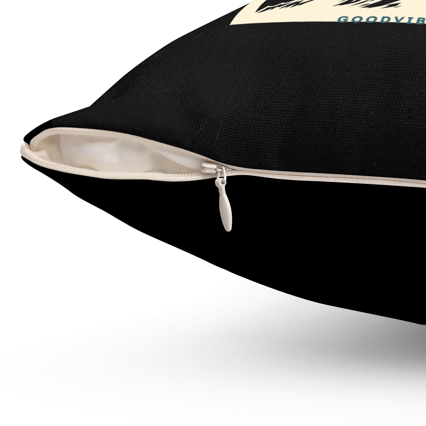 Faith Over Fear Soft & Durable Square Pillow – Plush Polyester Cushion for Home & Office Decor