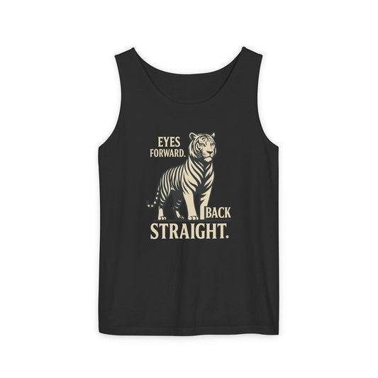 EFBS Unisex Garment-Dyed Tank Top, Summer Style, Casual Wear, Gifts for Him, Athleisure, Relaxed Fit