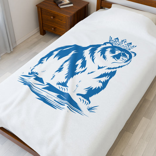 Spirit Animal Velveteen Plush Blanket – Ultra-Soft, Warm & Durable for Home & Gifts