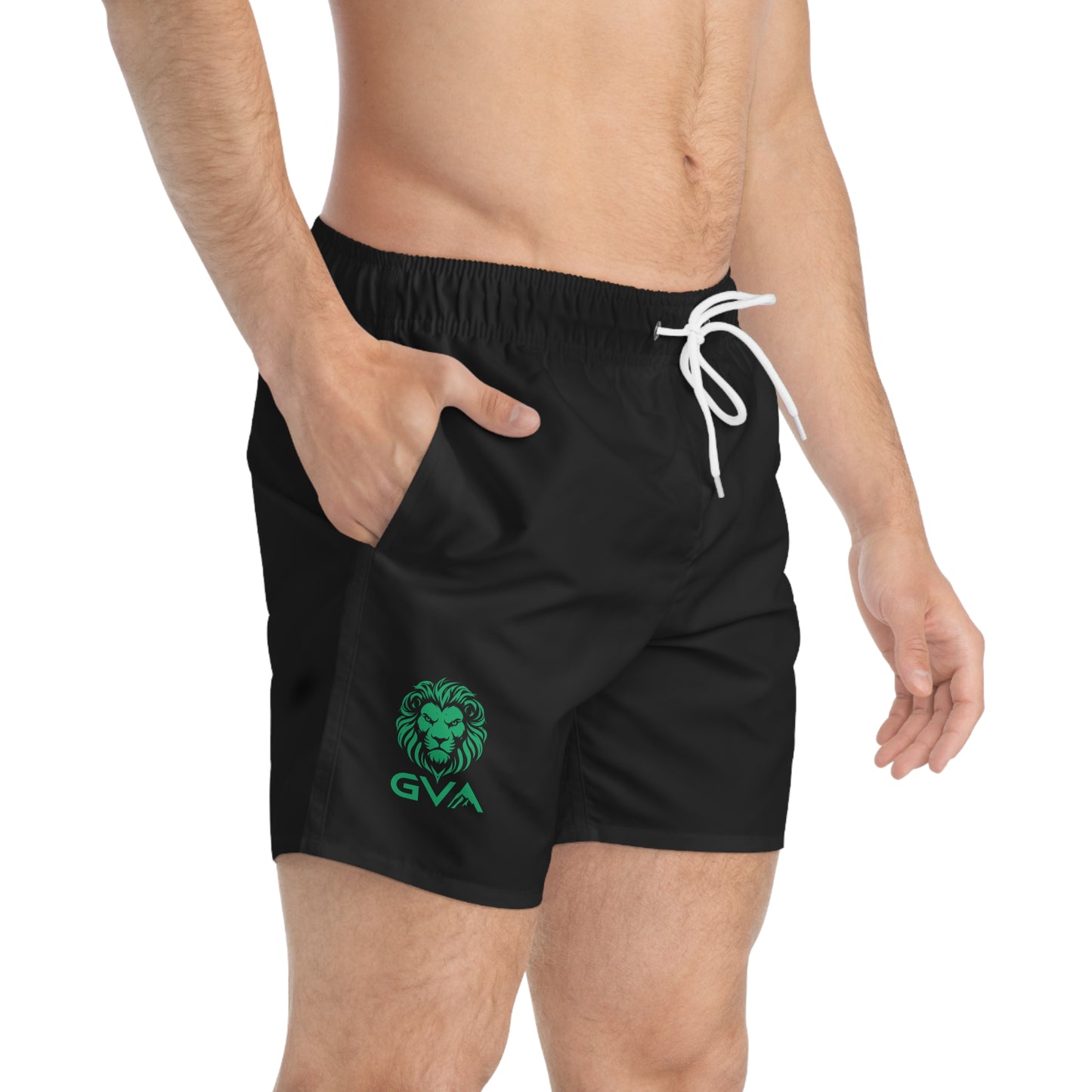 GVA Men's Swim Trunks – Relaxed Fit Beach Shorts for Summer, Pool, Vacation, Gift