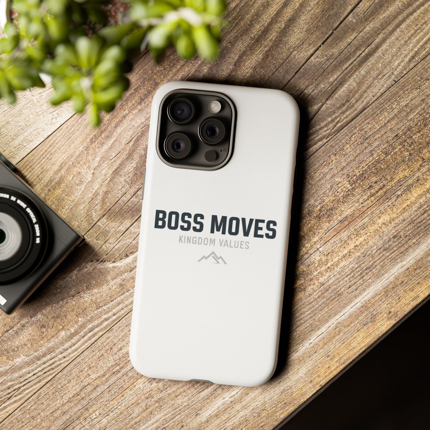 Boss Moves Phone Case - Kingdom Values Design for iPhone 12 to iPhone 16