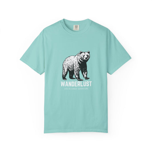 Wanderlust Unisex Garment-Dyed T-Shirt – Soft, Durable & Comfortable Everyday Wear
