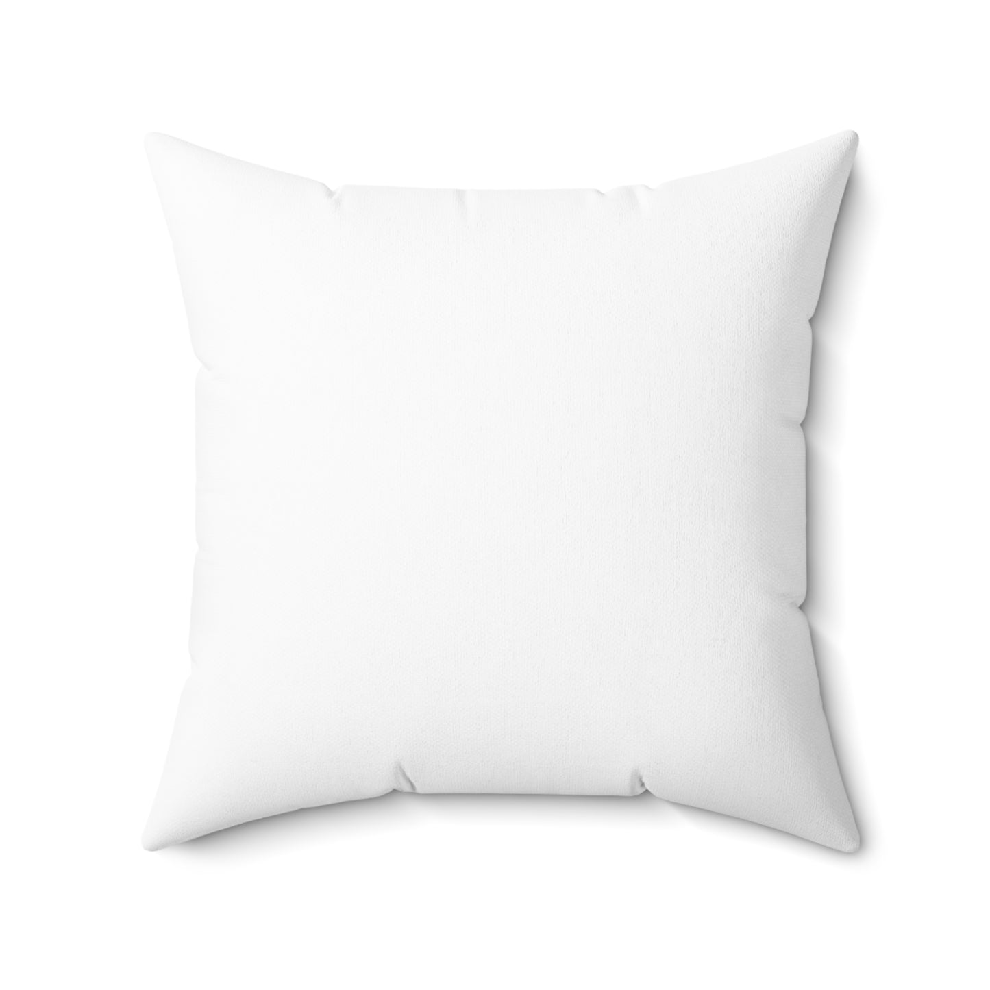 Faith over Fear Soft & Durable Square Pillow – Plush Polyester Cushion for Home & Office Decor