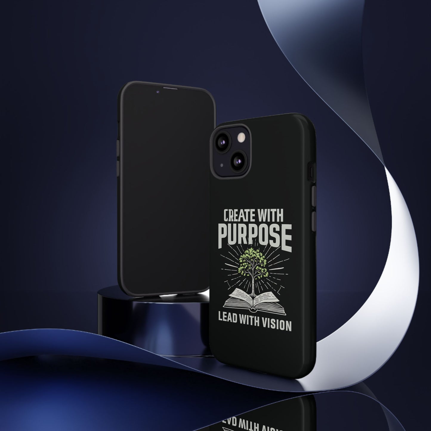 Create with Purpose Phone Case - Inspirational Design for iPhone 12 to iPhone 16