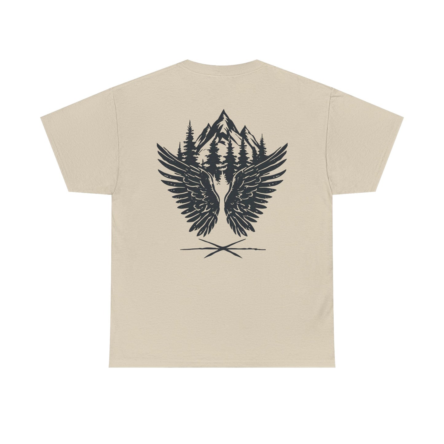 GVA Unisex Heavy Cotton T-Shirt – Durable, Soft Fabric, Everyday Casual Wear