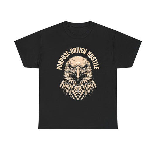 Purpose-Driven Hustle Tee – Unisex Heavy Cotton, 100% Cotton, Classic Fit
