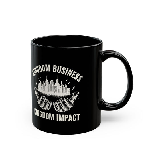 Kingdom Impact Ceramic Mug – Glossy Finish, 11oz & 15oz, Dishwasher & Microwave Safe