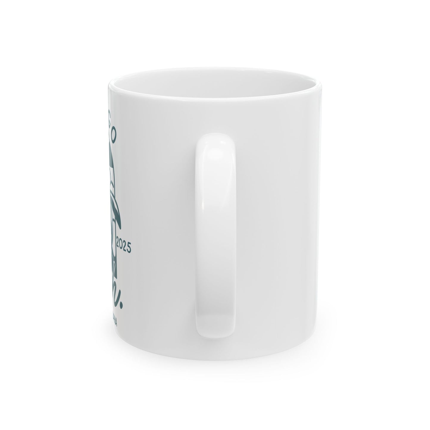 Ceramic Coffee Mug, Time To Go To The Beach (TOW) | Gift for Coffee Lovers,  Office Decor,