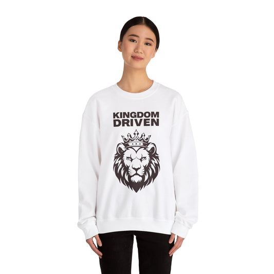 Kingdom Driven Crewneck Sweatshirt – Premium Comfort, Soft Fleece, Casual & Athletic Wear