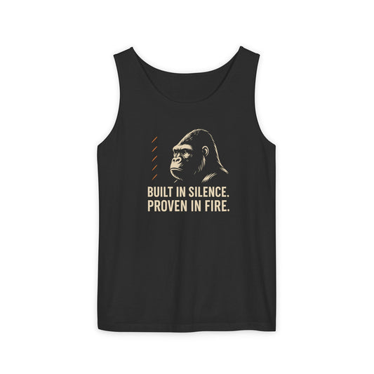 BISPIF Unisex Garment-Dyed Tank Top, Summer Style, Casual Wear, Gifts for Him, Athleisure, Relaxed Fit