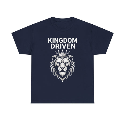 Kingdom Driven Tee – Unisex Heavy Cotton Shirt, Classic Fit, Everyday Streetwear