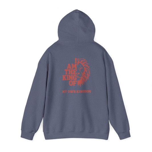 King Design Unisex Heavy Blend Hoodie – Soft Fleece, Warm & Durable for Everyday Wear