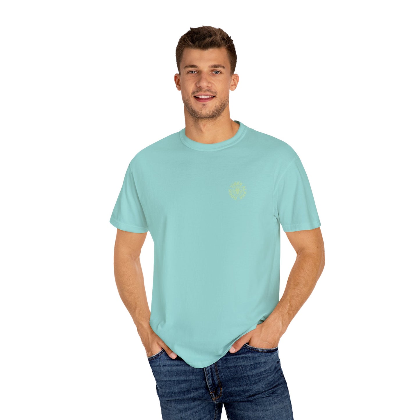 Greatness (Lime) Unisex Garment-Dyed T-Shirt – Soft, Durable & Comfortable Everyday Wear