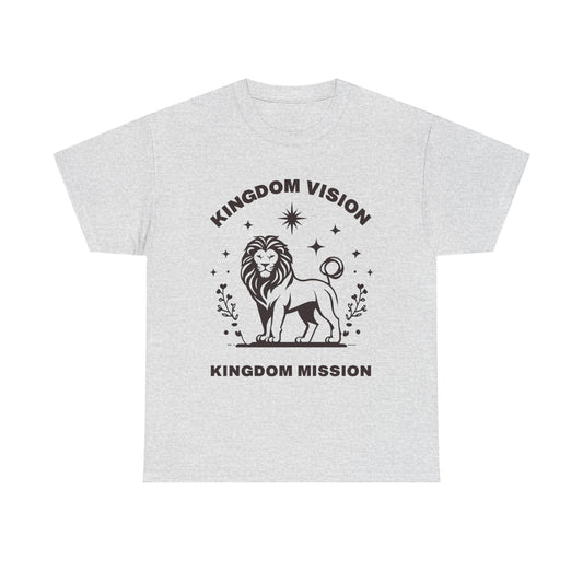 Kingdom Vision Mission Tee – Unisex Heavy Cotton, Classic Fit, Soft Everyday Wear