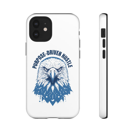 Purpose-Driven Hustle Phone Case - Eagle Design for iPhone 12 to iPhone 16