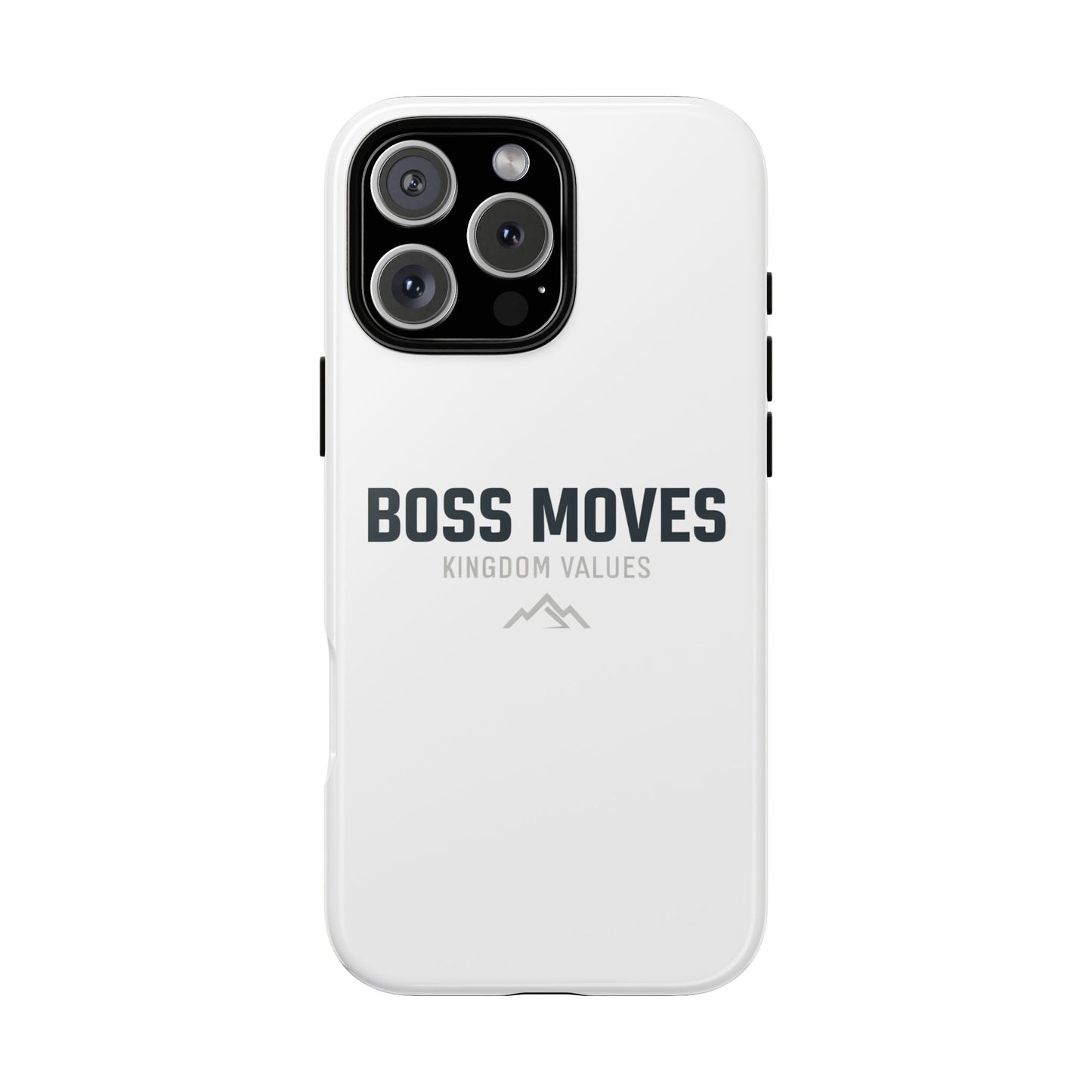 Boss Moves Phone Case - Kingdom Values Design for iPhone 12 to iPhone 16