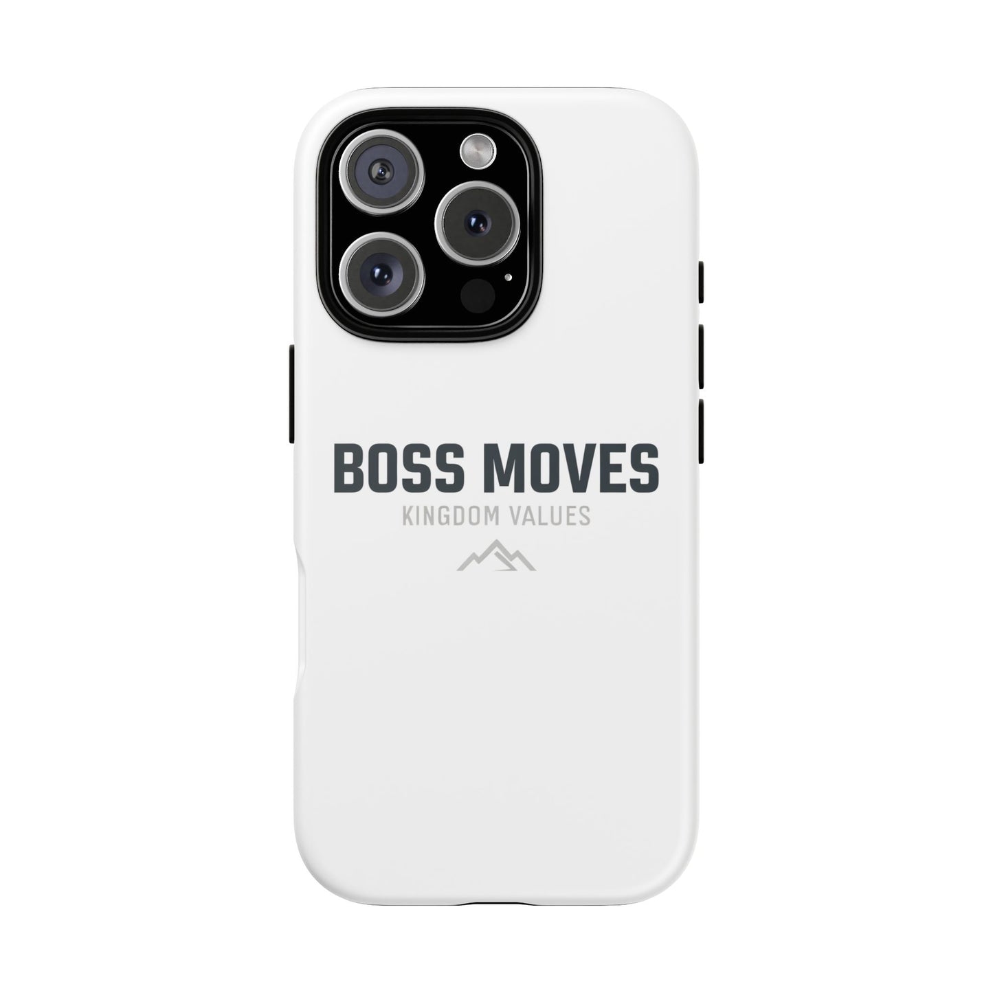 Boss Moves Phone Case - Kingdom Values Design for iPhone 12 to iPhone 16