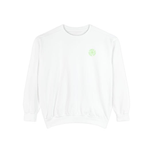 Greatness (Lime) Unisex Heavyweight Sweatshirt , Soft, Warm & Durable for Everyday Comfort