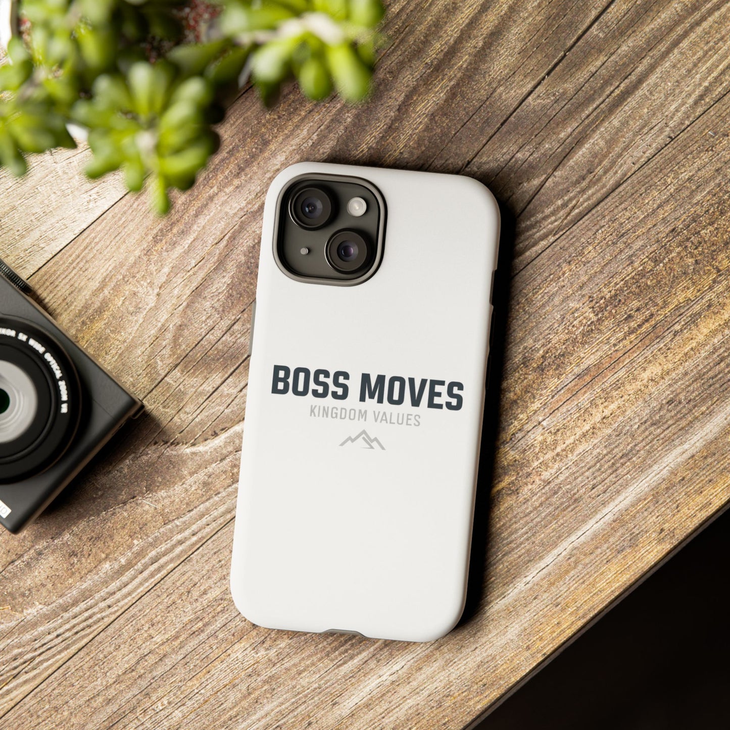 Boss Moves Phone Case - Kingdom Values Design for iPhone 12 to iPhone 16