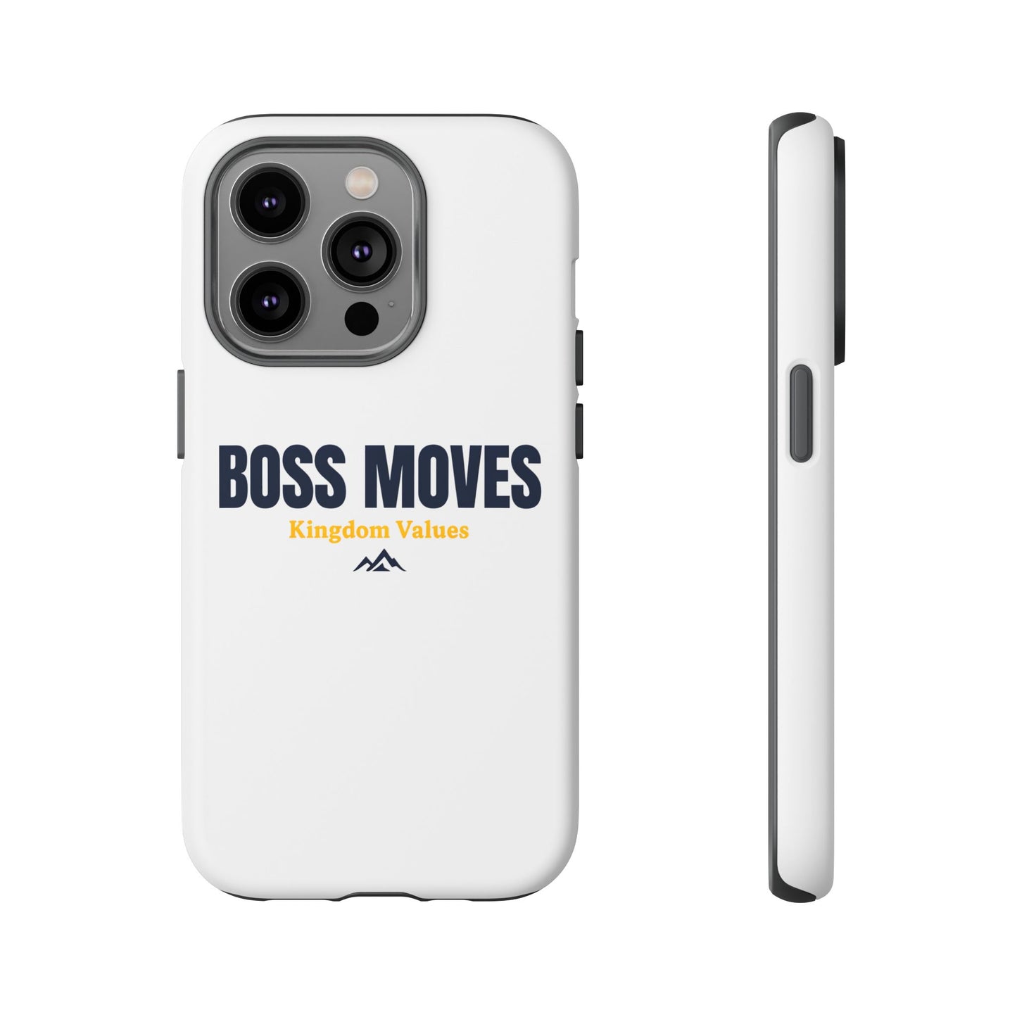 Boss Moves Phone Case - Kingdom Values Design for iPhone 12 to iPhone 16