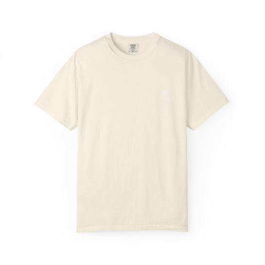 GVA Alpha Presence Unisex T-Shirt – Soft Garment-Dyed Cotton Tee for Festivals, Chill Days, Gifts, and Summer Vibes
