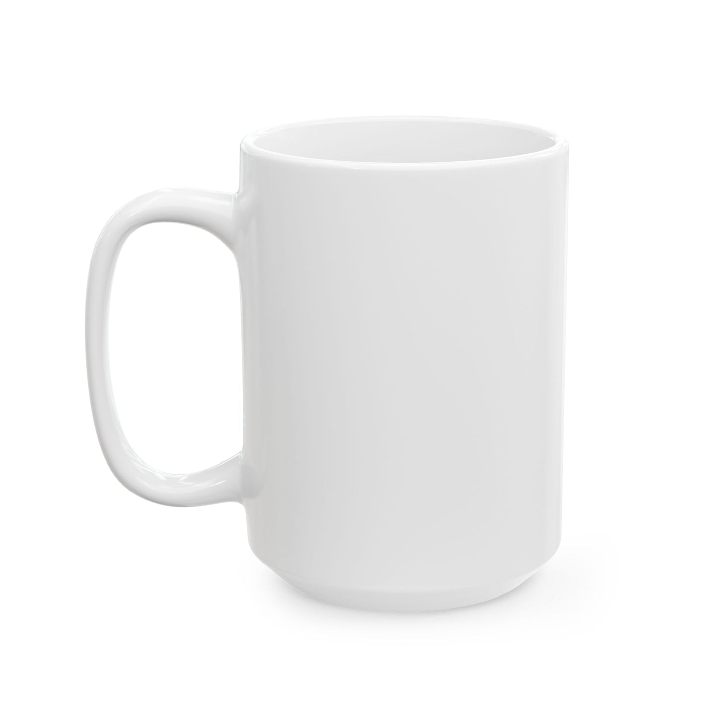 Lead by Faith White Ceramic Mug - Inspirational Mountain and Grace Design - 11oz & 15oz Faith Coffee Cup