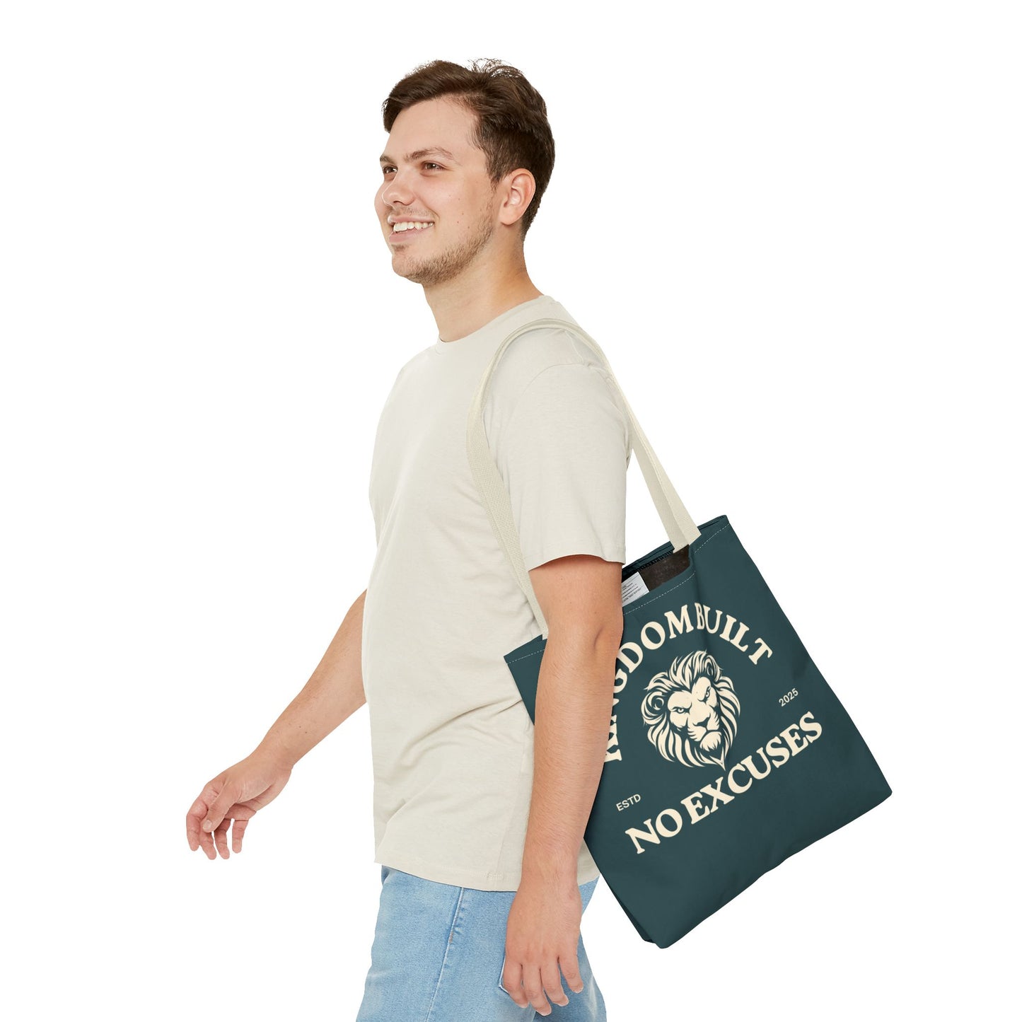 Kingdom Built Durable Everyday Tote Bag – Spacious, Lightweight & Versatile Carryall