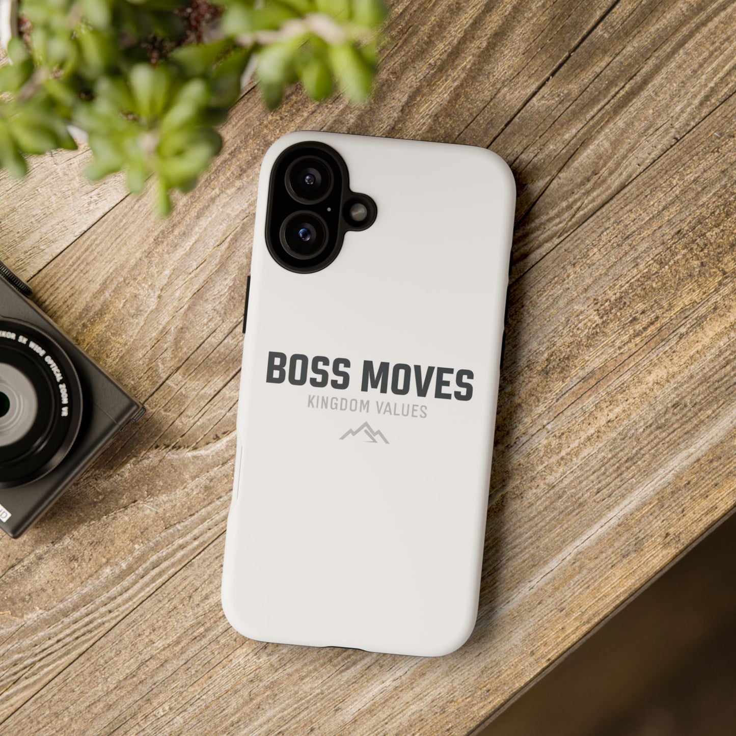 Boss Moves Phone Case - Kingdom Values Design for iPhone 12 to iPhone 16
