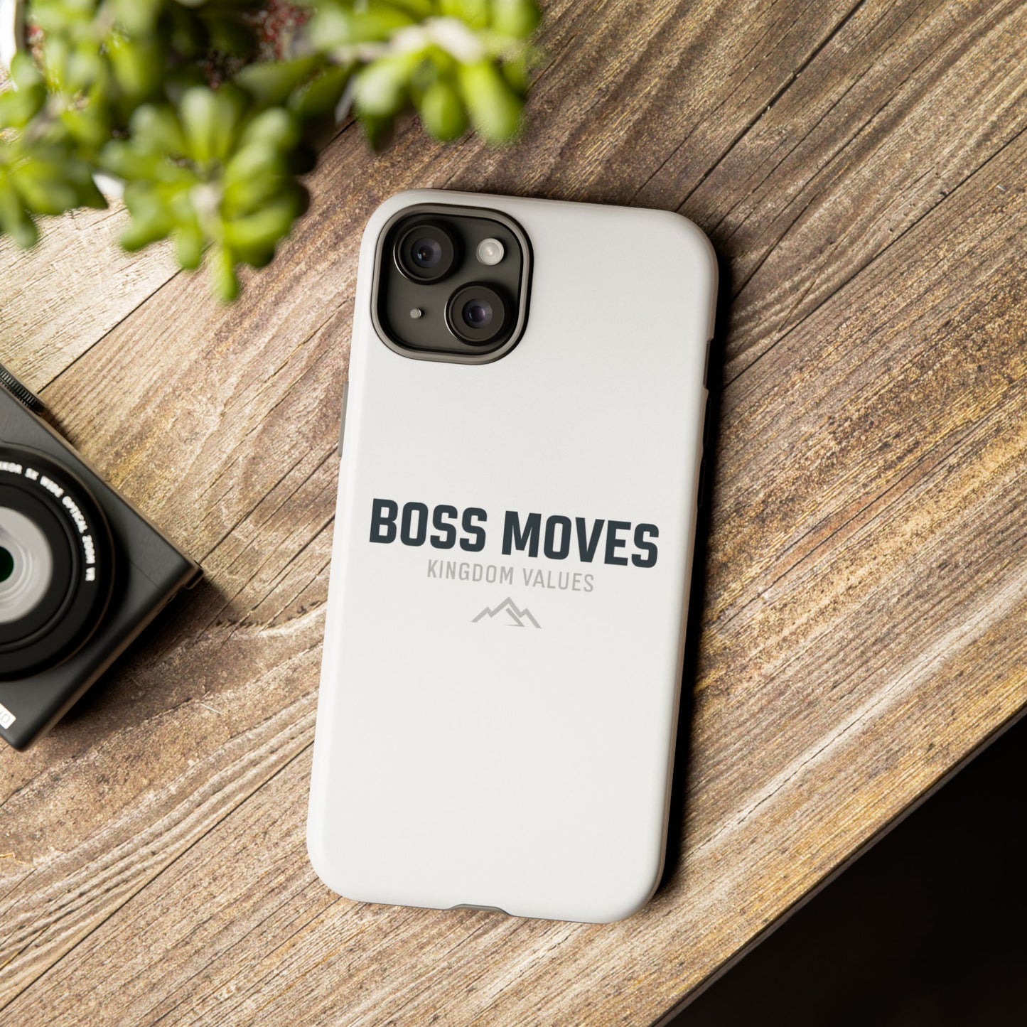 Boss Moves Phone Case - Kingdom Values Design for iPhone 12 to iPhone 16