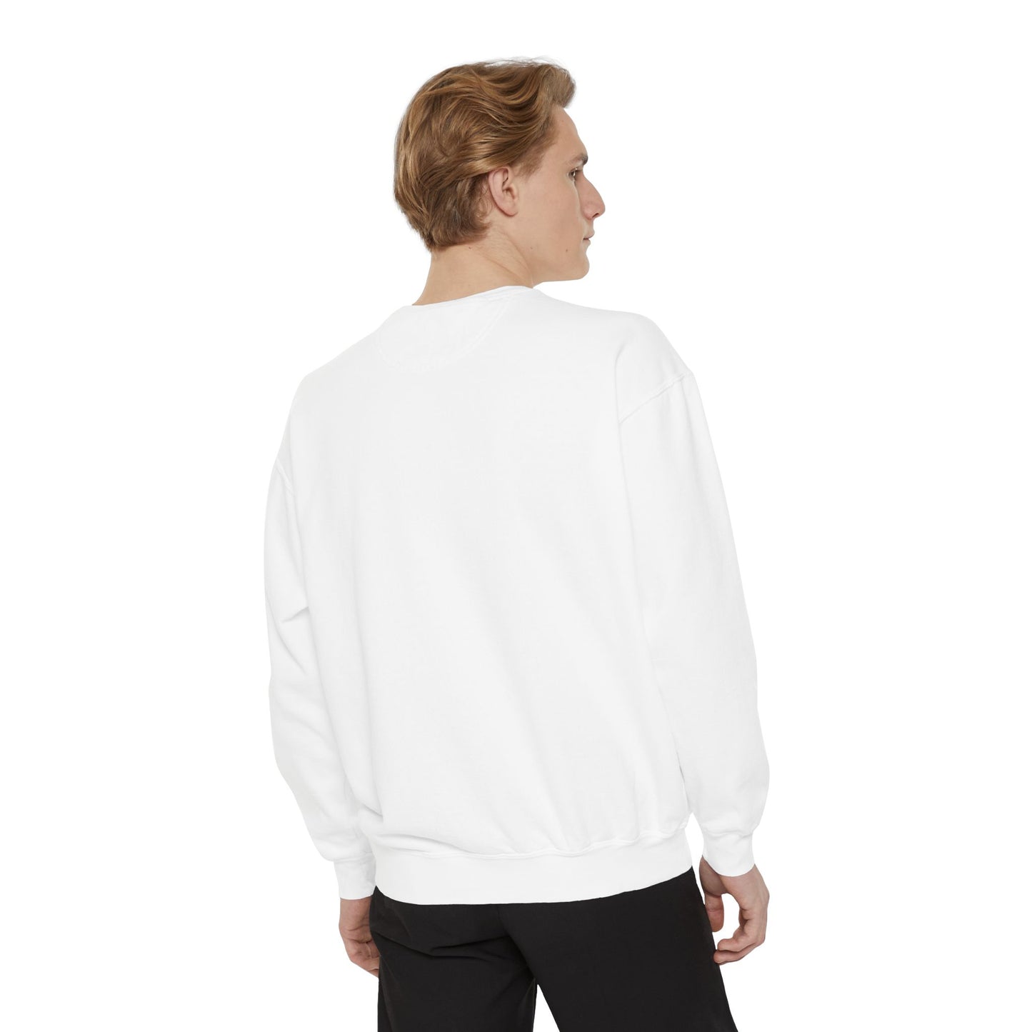 Wanderlust (Red) Unisex Heavyweight Sweatshirt , Soft, Warm & Durable for Everyday Comfort