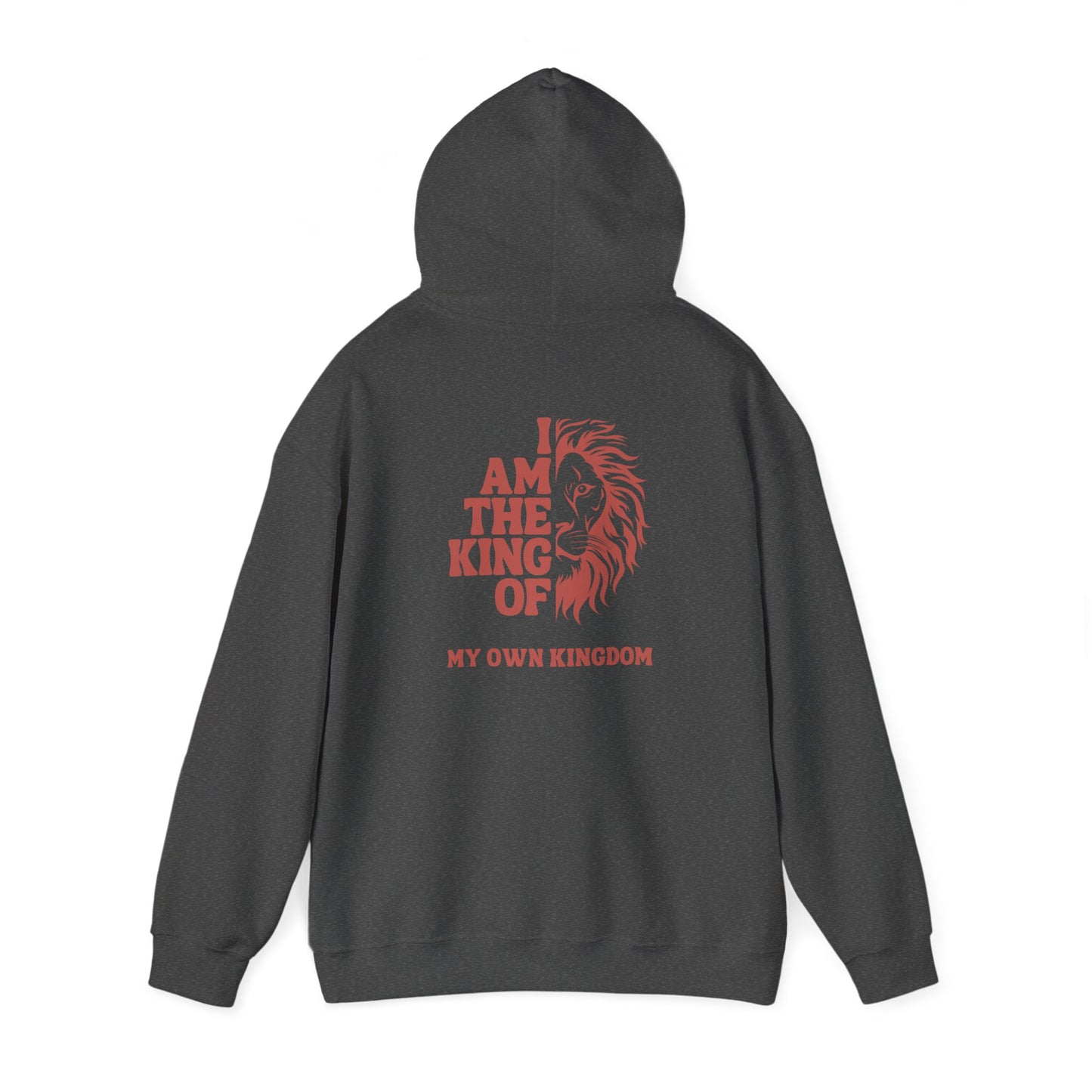 King Design Unisex Heavy Blend Hoodie – Soft Fleece, Warm & Durable for Everyday Wear
