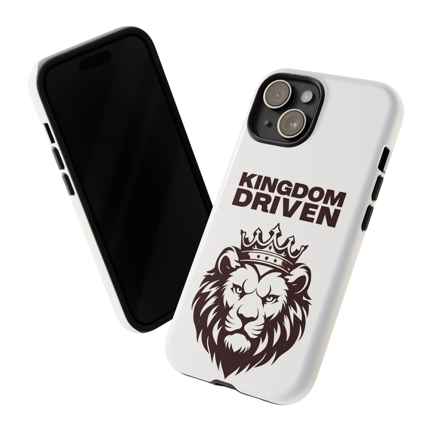 Kingdom Driven Phone Case - Lion Crown Design for iPhone 12 to iPhone 16